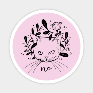 Grumpy Kitty Magnet